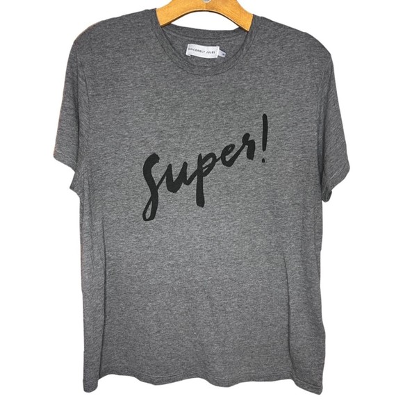 Sincerely Jules 'Super' Tee in Grey - S - Picture 2 of 3